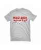Koszulka biała bawełniana RED BOX