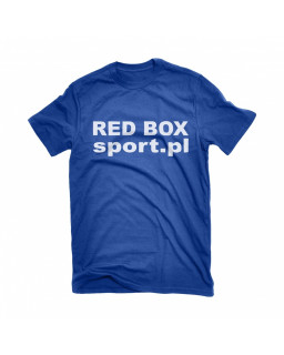 Koszulka bawełniana RED BOX - niebieska