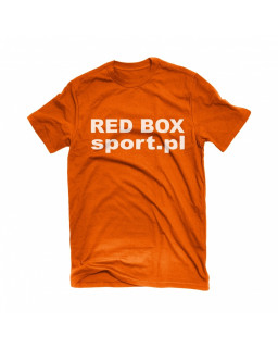 Koszulka bawełniana RED BOX - pomarańczowa