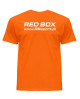 Koszulka bawełniana RED BOX 1989 - pomarańczowa