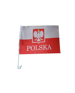 Flagietka samochodowa Polska