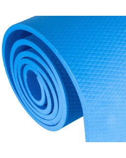 Mata do ćwiczeń RBSPORT RB50669 -  0,8 cm - niebieska