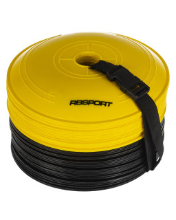 Wysepki treningowe RBSPORT RB54548YBLK - 50 szt