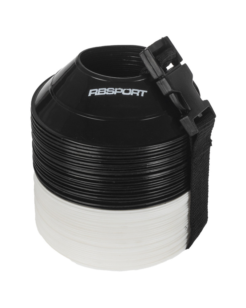 Mini stożki treningowe RBSPORT RB54148WBLK - 60 szt