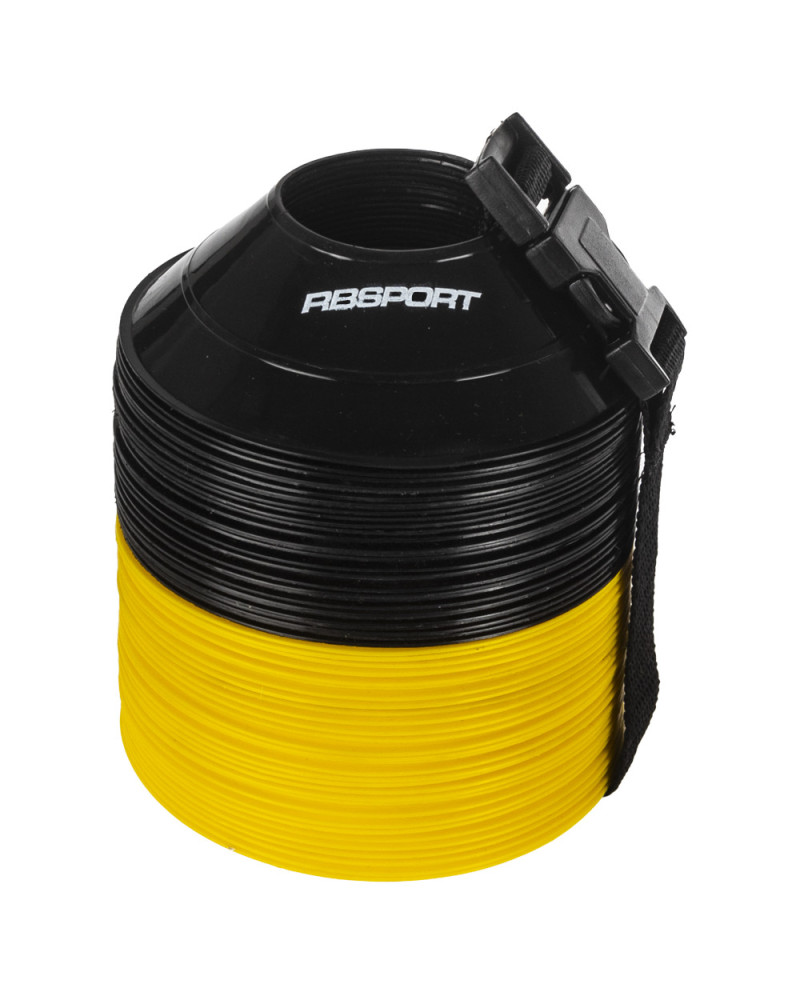 Mini stożki treningowe RBSPORT RB54148YBLK - 60 szt