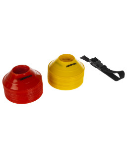 Mini stożki treningowe RBSPORT RB54148YR - 60 szt