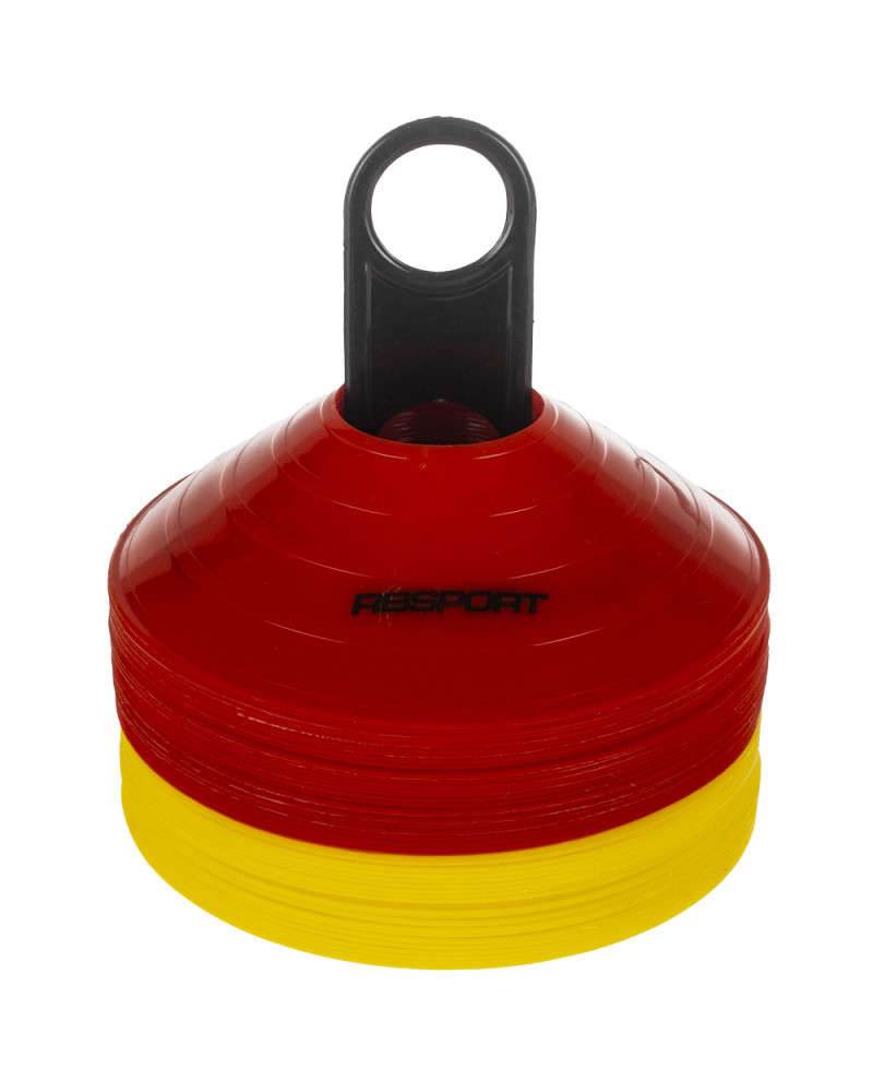 Stożki treningowe RBSPORT RB54152YR - 40 szt