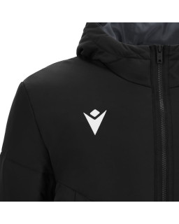 Czarna kurtka zimowa Macron Northland - długa i wodoodporna