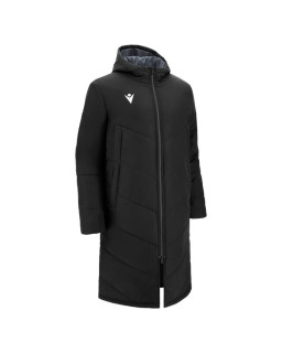 Czarna kurtka zimowa Macron Northland - długa i wodoodporna
