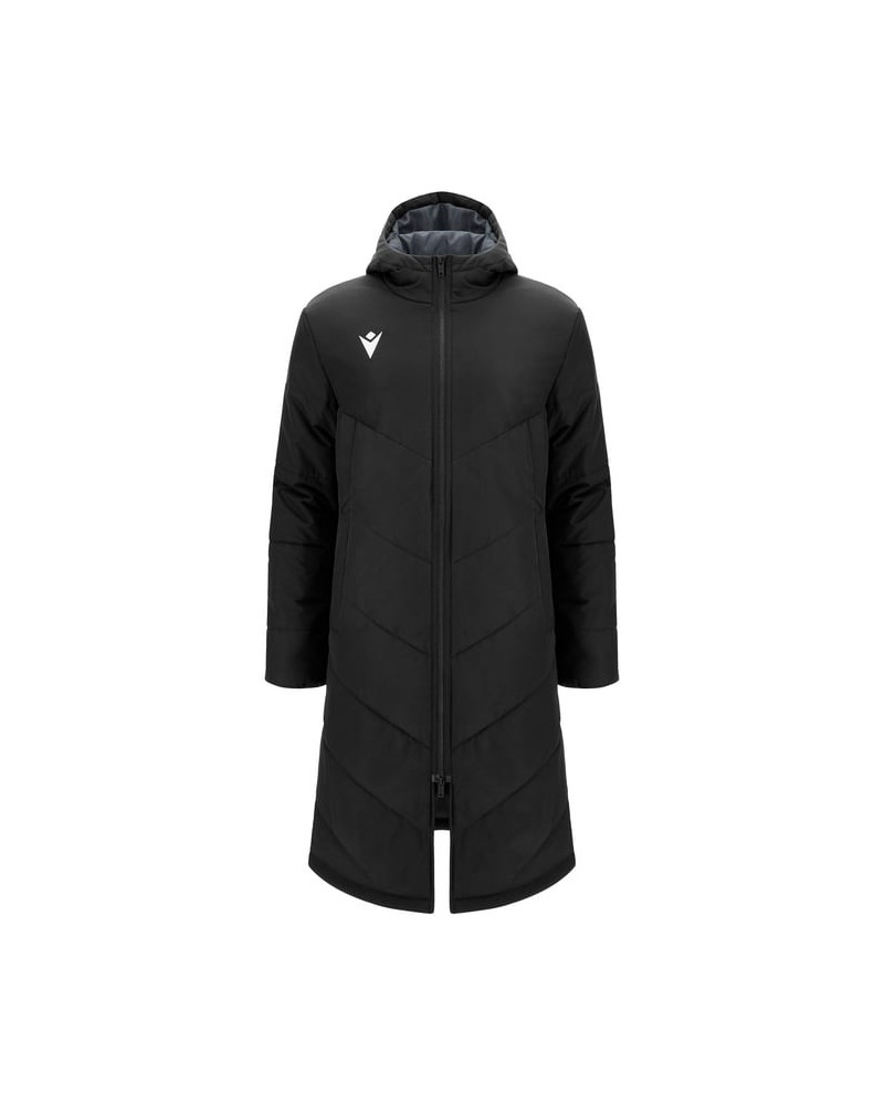 Czarna kurtka zimowa Macron Northland - długa i wodoodporna