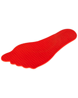 Stopa gumowa do sensoryki - czerwona