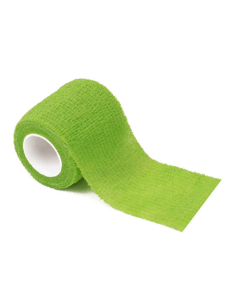 Bandaż kohezyjny RBSPORT 5 cm x 4,5 m - jasnozielony