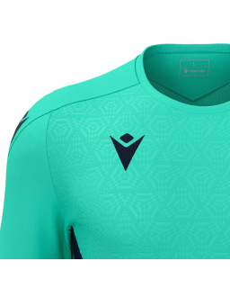 Koszulka Macron Wisp miętowa - profesjonalna koszulka piłkarska