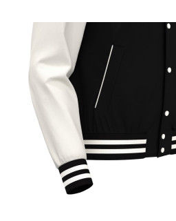 Bluza Macron Fiddle czarna - styl college, ciepła i wygodna