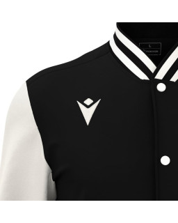 Bluza Macron Fiddle czarna - styl college, ciepła i wygodna