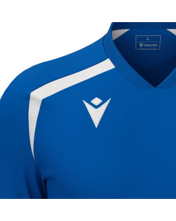 Koszulka Macron Wyrm niebiesko-biała – lekka koszulka meczowa