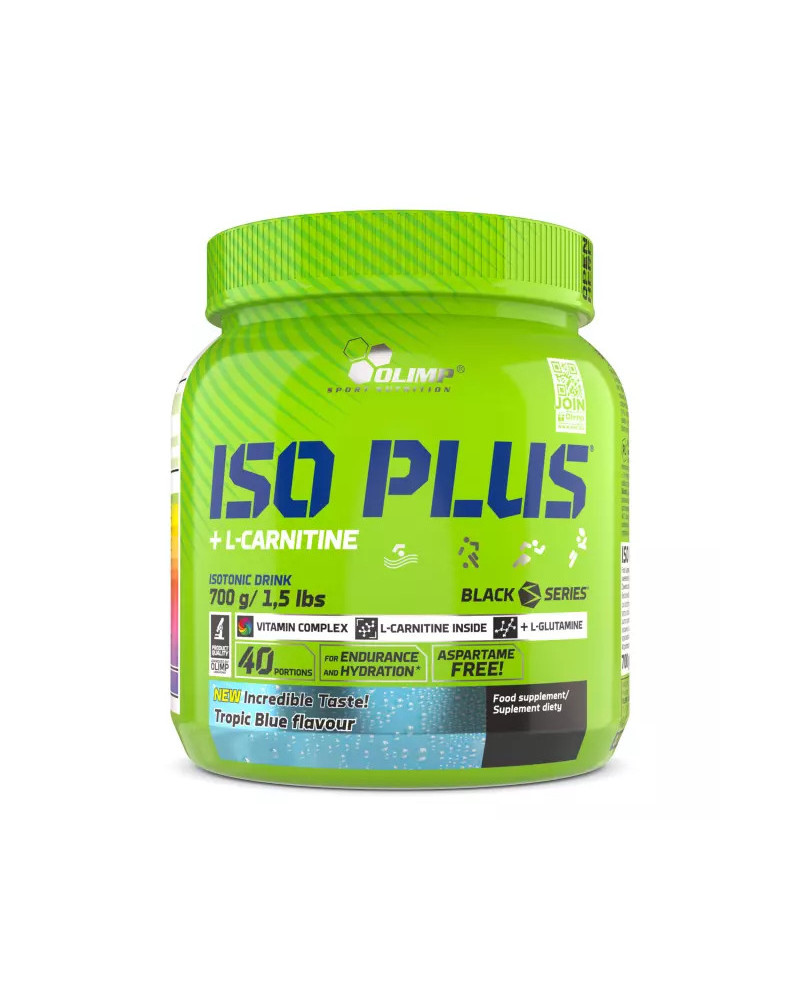 Napój izotoniczny Olimp Iso Plus - tropic blue