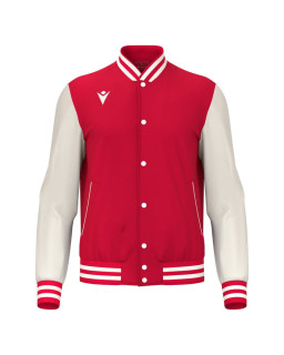 Bluza Macron Fiddle czerwona - styl college, ciepła i wygodna