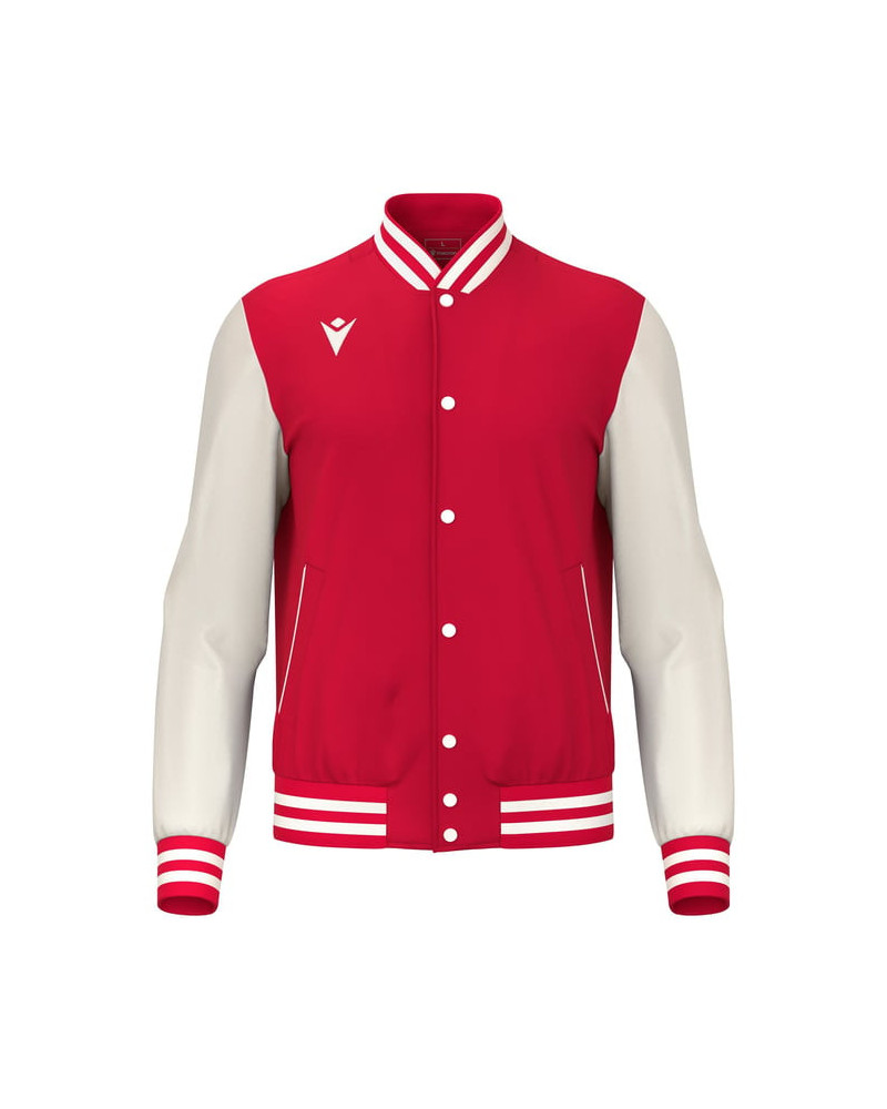 Bluza Macron Fiddle czerwona - styl college, ciepła i wygodna