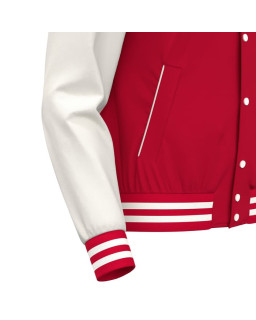 Bluza Macron Fiddle czerwona - styl college, ciepła i wygodna