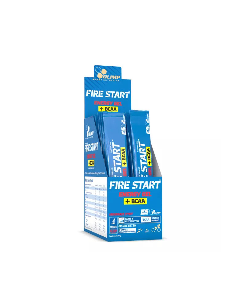 Olimp Fire Start Energy Gel + BCAA Stick - 36 g