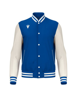 Bluza Macron Fiddle niebieska - styl college, ciepła i wygodna