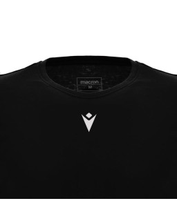 Koszulka bawełniana Macron MP 151 czarna | REDBOX.pl