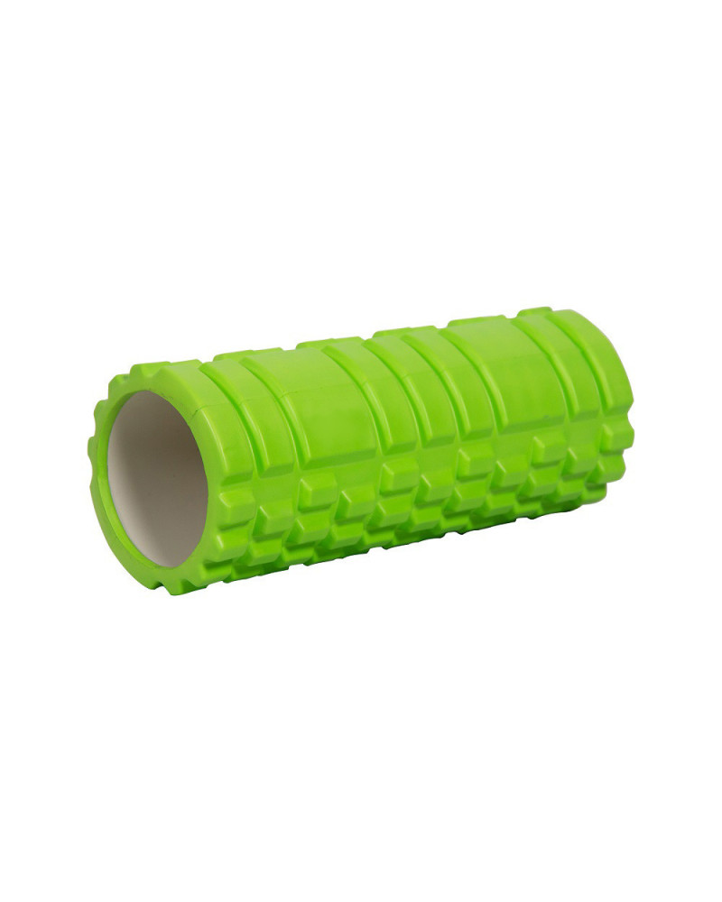 Zielony roller do Masażu z wypustkami RBSPORT - 33×13 cm