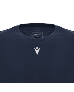 Koszulka bawełniana Macron MP 151 granatowa | REDBOX.pl