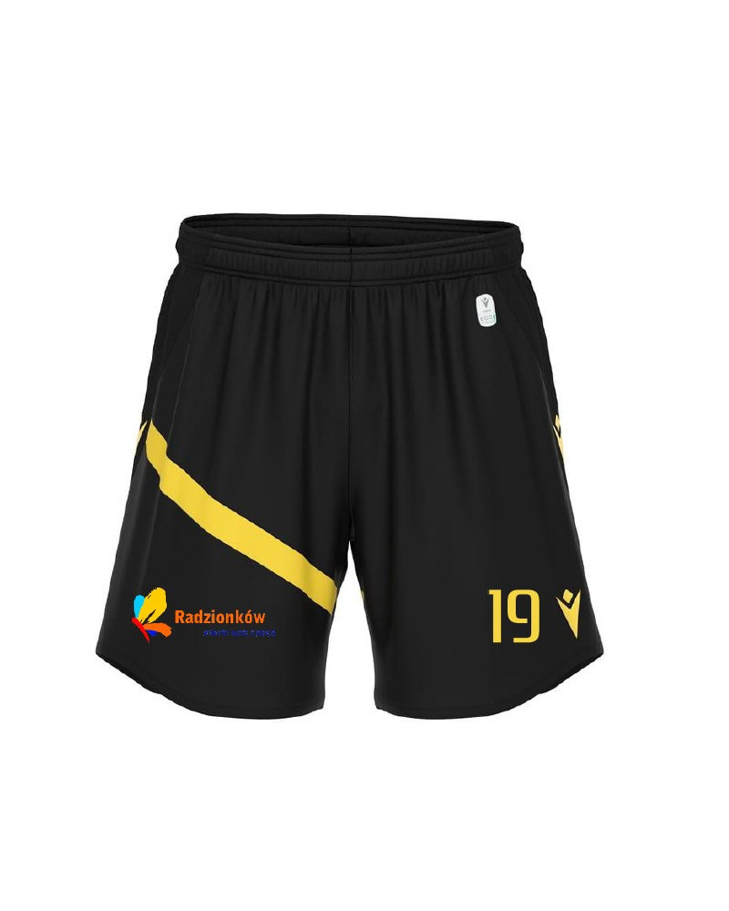Spodenki meczowe Ruch Radzionków czarne