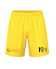 Spodenki meczowe Ruch Radzionków żółte