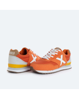 Pomarańczowe buty Munich Dash – stylowe buty miejskie i casualowe