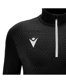 Bluza treningowa Macron Fraser czarna - komfort, elastyczność i styl