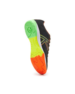 Halówki Kelme Elite czarne z pomarańczowo-zielonymi detalami