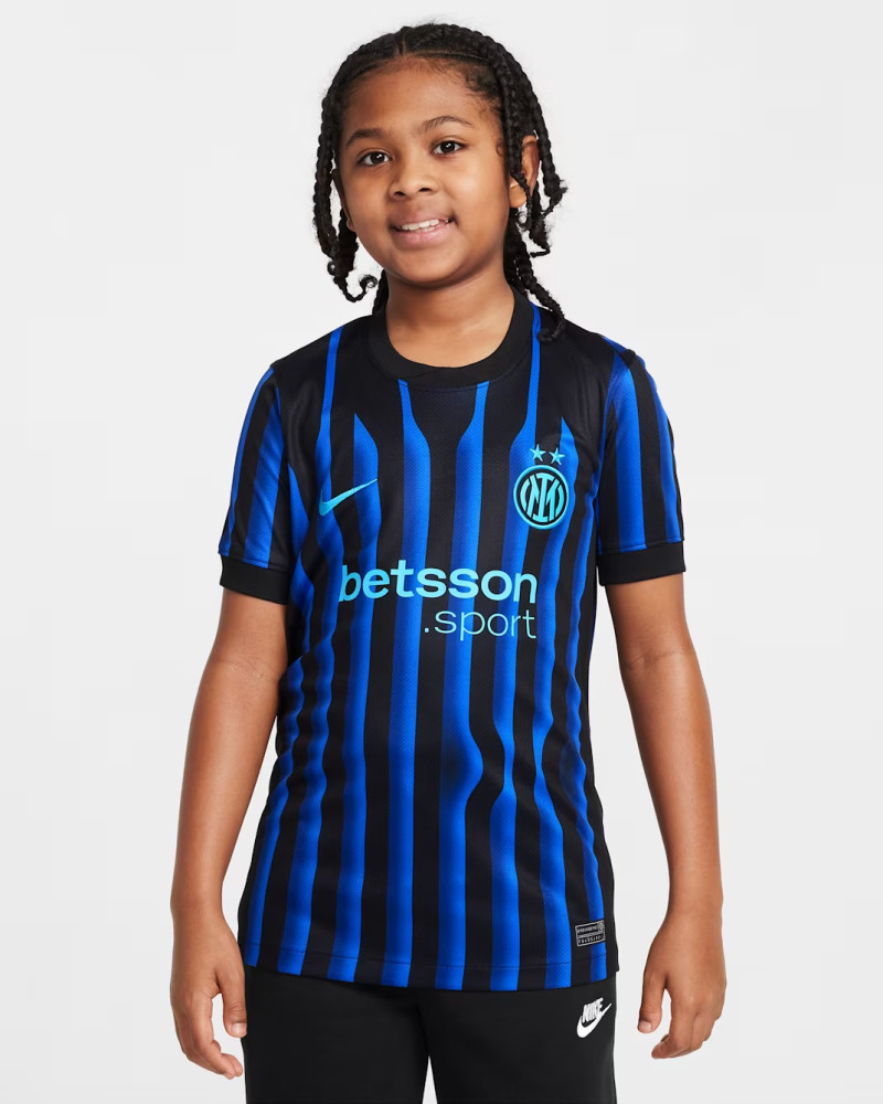 Dziecięca koszulka Inter Mediolan 2025/26 Home - Nike Kids