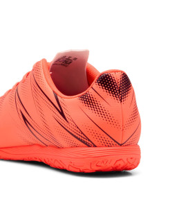 Pomarańczowe halówki dziecięce Puma ATTACANTO - buty halowe dla dzieci