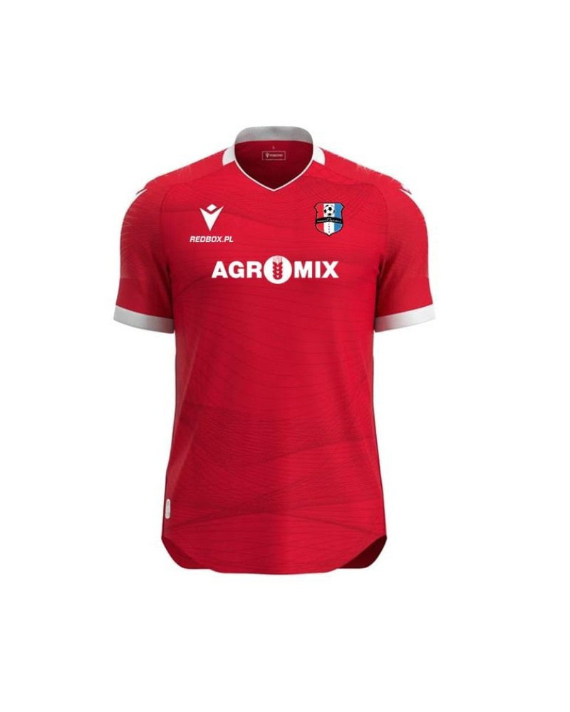 Koszulka meczowa Macron czerwona - Pionier Pisarzowice