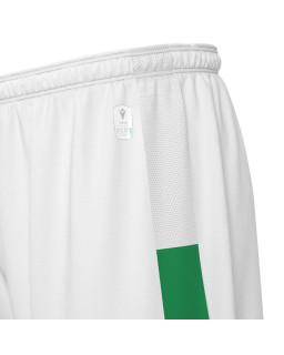 Białe spodenki Macron Skara Eco - meczowe spodenki piłkarskie