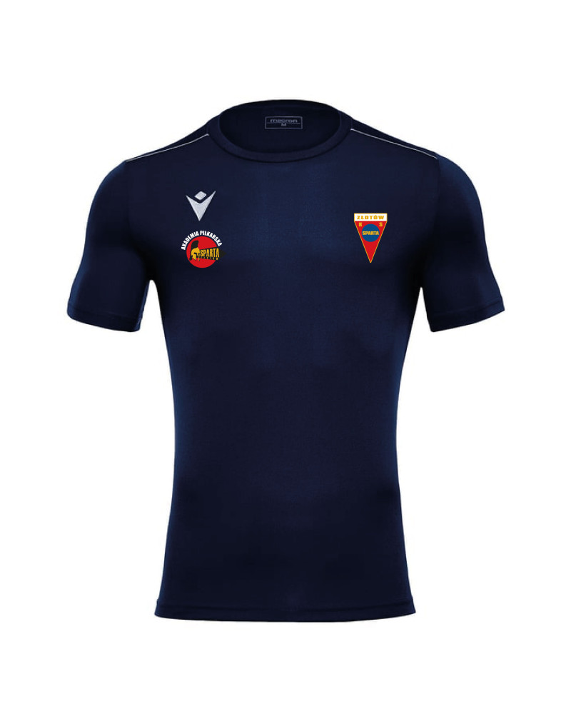 Granatowa koszulka treningowa Macron - Sparta Złotów