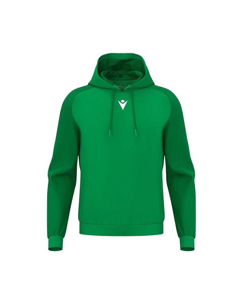 Zielona bluza Macron Horn z kapturem - bluza sportowa