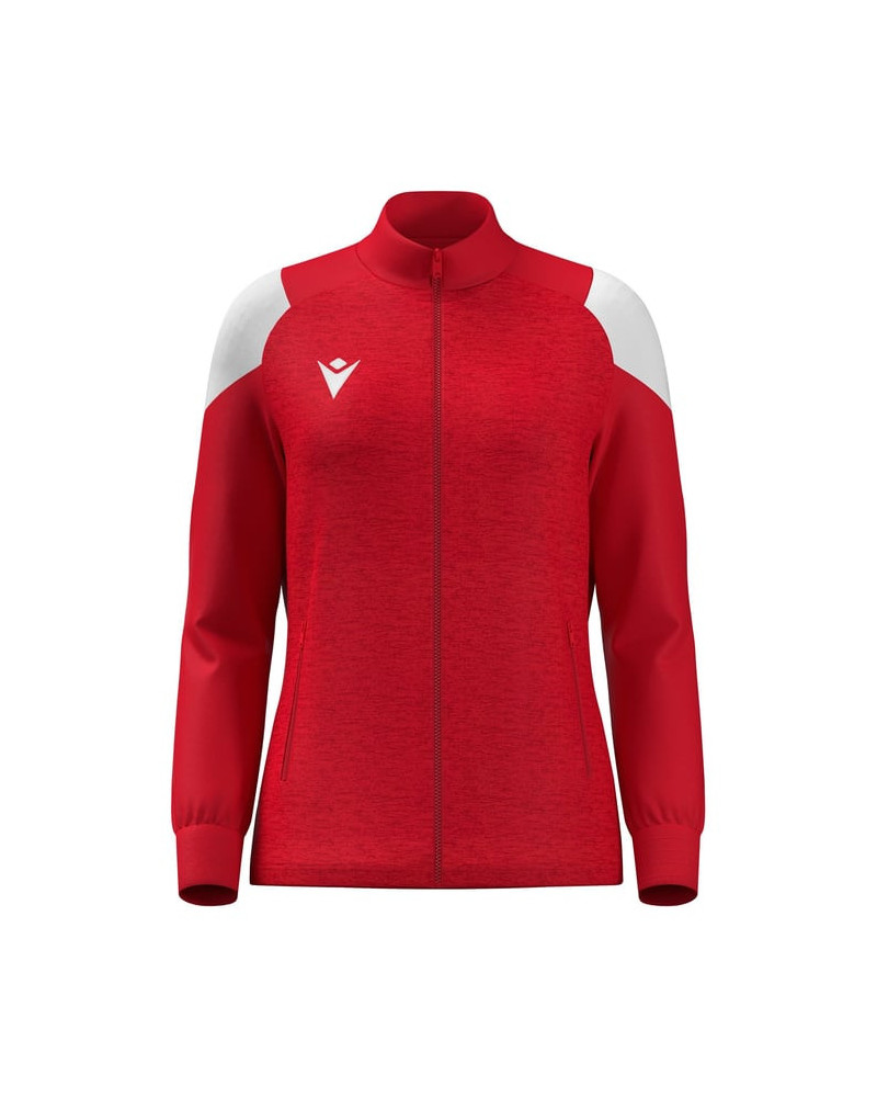 Damska Czerwona Bluza Macron Valkyria – Sportowa Bluza Confortex