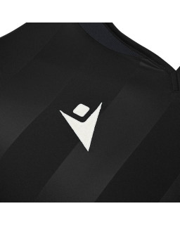 Koszulka piłkarska Macron Kimah czarna | Koszulka meczowa