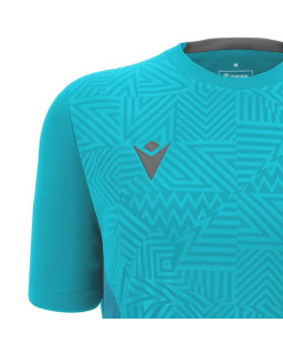 Damska koszulka meczowa Macron Skat błękitna - koszulka piłkarska