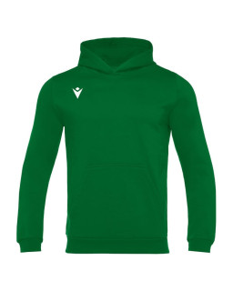 Zielona bluza bawełniana z kapturem Macron Banjo Hero