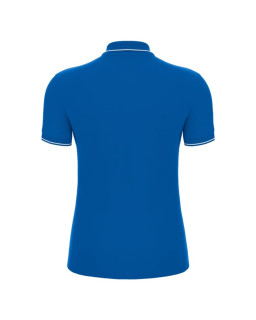 Damska koszulka polo Macron Waltz niebieska | Bawełna piqué