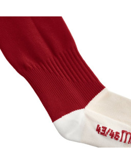 Bordowe getry piłkarskie Macron Round Evo