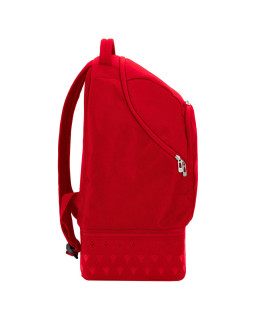 Czerwony plecak Macron Rookie - kompaktowy, wytrzymały, sportowy