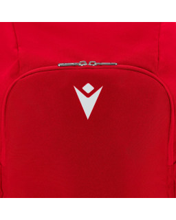 Czerwony plecak Macron Rookie - kompaktowy, wytrzymały, sportowy