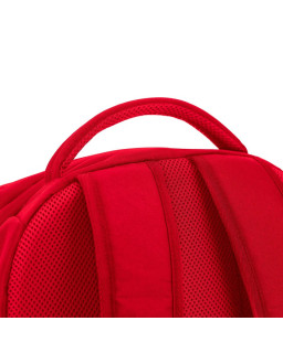 Czerwony plecak Macron Rookie - kompaktowy, wytrzymały, sportowy