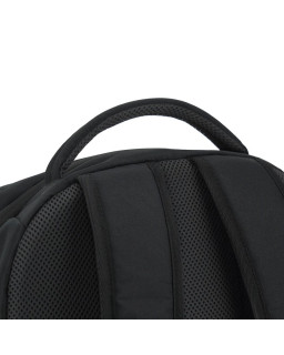 Czarny plecak Macron Rookie - kompaktowy, wytrzymały, sportowy